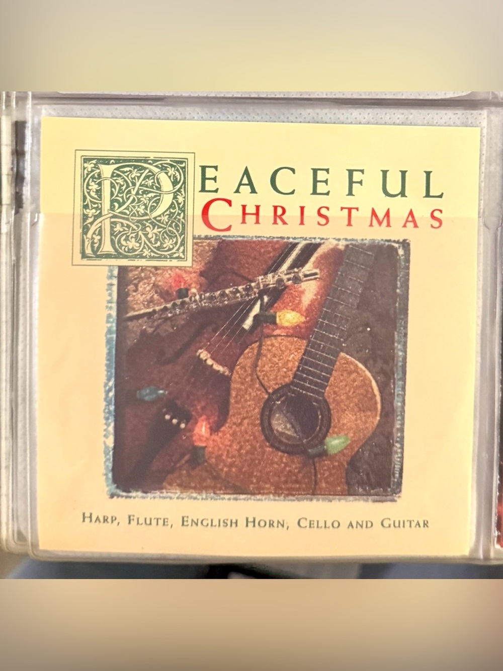 Peaceful Christmas CD and Booklet Only